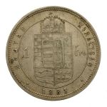 Węgry - Forint 1881 KB - Franciszek Józef I